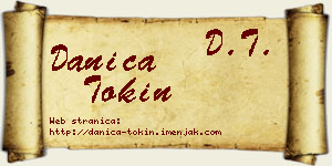 Danica Tokin vizit kartica